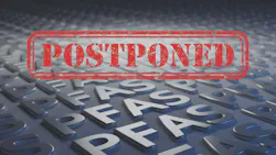 PFAS Postponed PFAS Postponed
