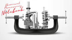 a vise grip with a chemical plant being squeezed in it a vise grip with a chemical plant being squeezed in it