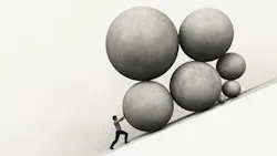 pushing spheres up hill pushing spheres up hill