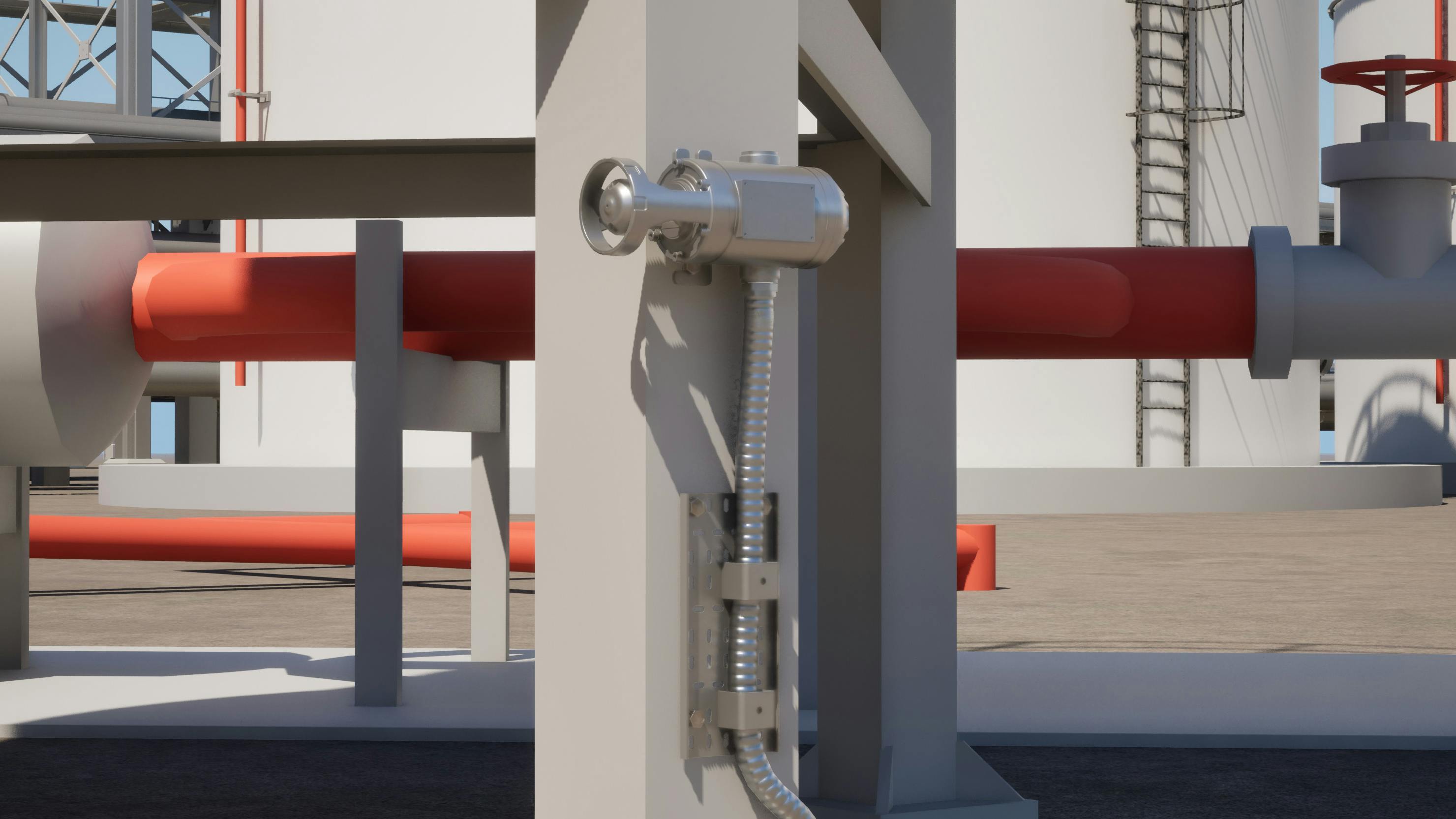 The Rosemount 625IR advanced optical infrared (IR) gas detector