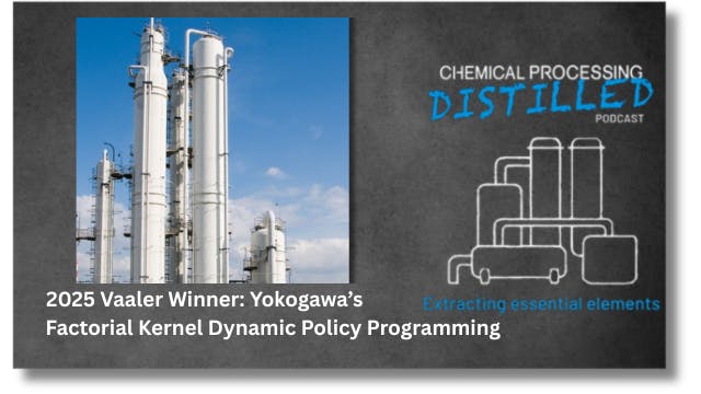 Podcast cover of AI Technology Autonomously Optimizes Complex Chemical Processes