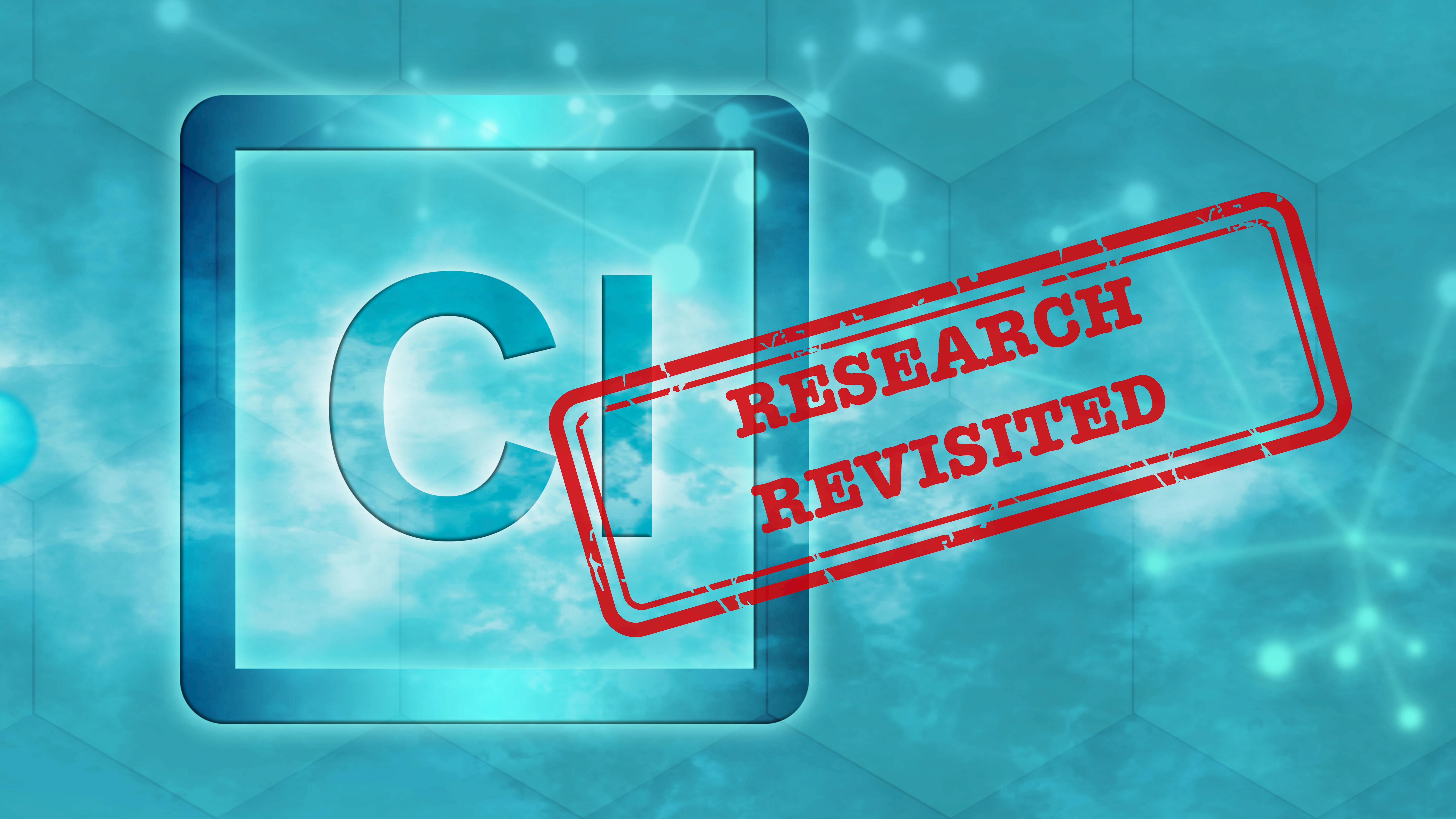 stamp overlay with text Research revisited