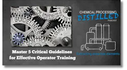 Distilled podcast cover for the episode on 5 guidelines for operator training Distilled podcast cover for the episode on 5 guidelines for operator training