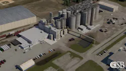 3D animation rendering and aerial view of Didion Milling plant in Wisconsin 3D animation rendering and aerial view of Didion Milling plant in Wisconsin