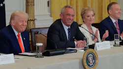 From left, U.S. President Donald Trump, Health and Human Services Secretary Robert F. Kennedy Jr., Education Secretary Linda McMahon and Environmental Protection Agency Administrator Lee Zeldin hold an event for a new Make America Healthy Again Commission report in the East Room of the White House on May 22, 2025, in Washington, D.C. (Chip Somodevilla/Getty Images/TNS) From left, U.S. President Donald Trump, Health and Human Services Secretary Robert F. Kennedy Jr., Education Secretary Linda McMahon and Environmental Protection Agency Administrator Lee Zeldin hold an event for a new Make America Healthy Again Commission report in the East Room of the White House on May 22, 2025, in Washington, D.C. (Chip Somodevilla/Getty Images/TNS)