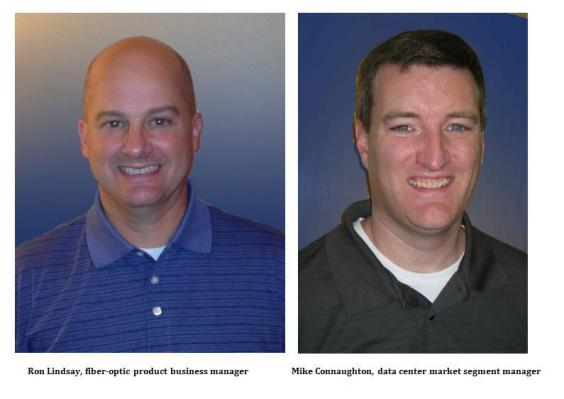 Ron Lindsay has been named Berk-Tek's fiber-optic product business manager. He succeeds Mike Connaughton, who has accepted the position of data center market segment manager within Berk-Tek.