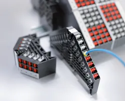 Weidmuller's new terminal block series support efficient wiring concepts for process industry environments, the company says. Weidmuller's new terminal block series support efficient wiring concepts for process industry environments, the company says.