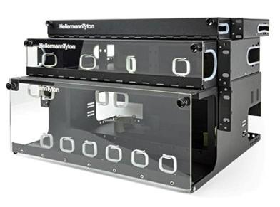 In addition to wall- and rack-mount fiber enclosures and accessories, HellermannTyton's HelaNet solutions line includes jumpers, inserts, adapter panels, connectors, trunk cables and tools to provide the essentials of field-terminated fiber applications.