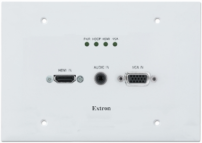 Extron Electronics' XTP T UWP 302 wallplate transmitter