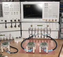 Laboratory test setup for Category 8 connector performance Laboratory test setup for Category 8 connector performance
