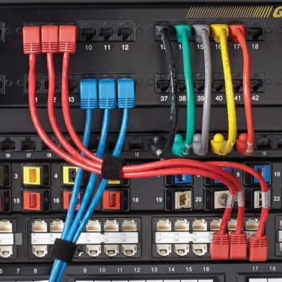 Black Box's ETL-verified Category 6A cabling channel is rated to 650 MHz and features LockPort boots, which give users the ability to lock network ports.