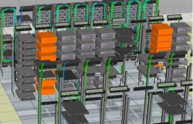 This screen capture from the iTRACS DCIM 4.1 SimpleView interface indicates its ability to let users view, manage, and interact with the data center's physical ecosystem.