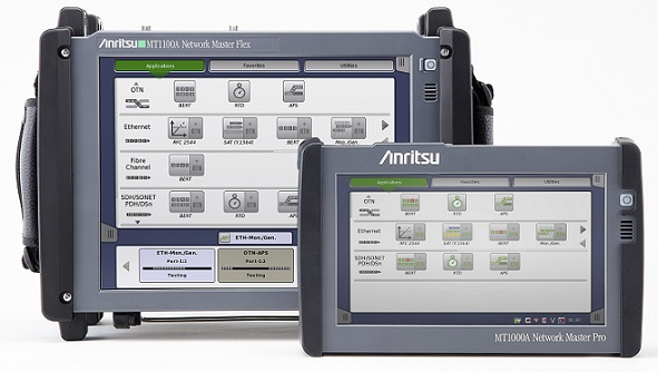 Anritsu enhances portable testers for mobile fronthaul, optical transport networks