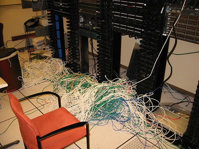 Cabling disaster alert