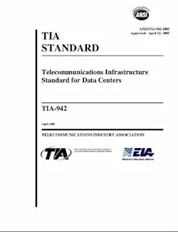 The TIA-942 family of data center standards, currently in the early stages of its 'B' revision, is the focus of training that Capitoline will deliver globally. Capitoline and the TIA reached a license agreement facilitating the training. The TIA-942 family of data center standards, currently in the early stages of its 'B' revision, is the focus of training that Capitoline will deliver globally. Capitoline and the TIA reached a license agreement facilitating the training.