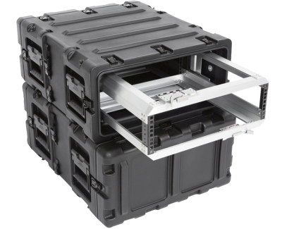 Canyonwest now offers SKB's 3RR Series 20-inch-deep Shock Rack Transport Cases with removable racks.
