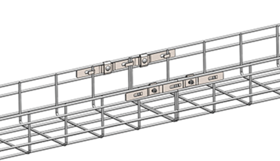 Cope's Quick-Latch saves labor when splicing two cut ends of wire basket together