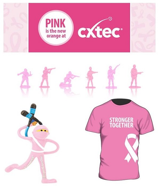 CXtec and CABLExpress launch 'pink cable' promo for Breast Cancer Awareness Month