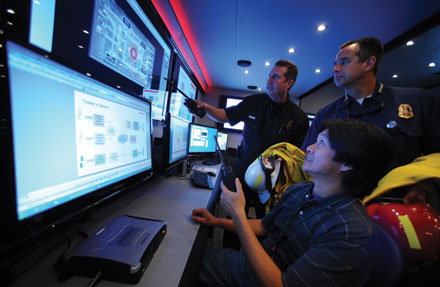 Raytheon, JE Snyder Electric tap Connectrac for power, data, AV connectivity installation