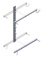 AFL adds lighter aluminum coil bracket for fiber splice enclosures
