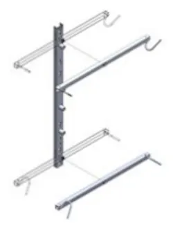 AFL adds lighter aluminum coil bracket for fiber splice enclosures AFL adds lighter aluminum coil bracket for fiber splice enclosures