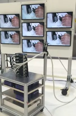 Within EARL, the Enterprise Applications Research Lab, at the Jack E. Caveney Innovation Center, Panduit will conduct testing to better understand best practices for configuration and deployment of AV systems, as well as competitive testing of AV infrastructure and alternate networked AV solutions. Within EARL, the Enterprise Applications Research Lab, at the Jack E. Caveney Innovation Center, Panduit will conduct testing to better understand best practices for configuration and deployment of AV systems, as well as competitive testing of AV infrastructure and alternate networked AV solutions.