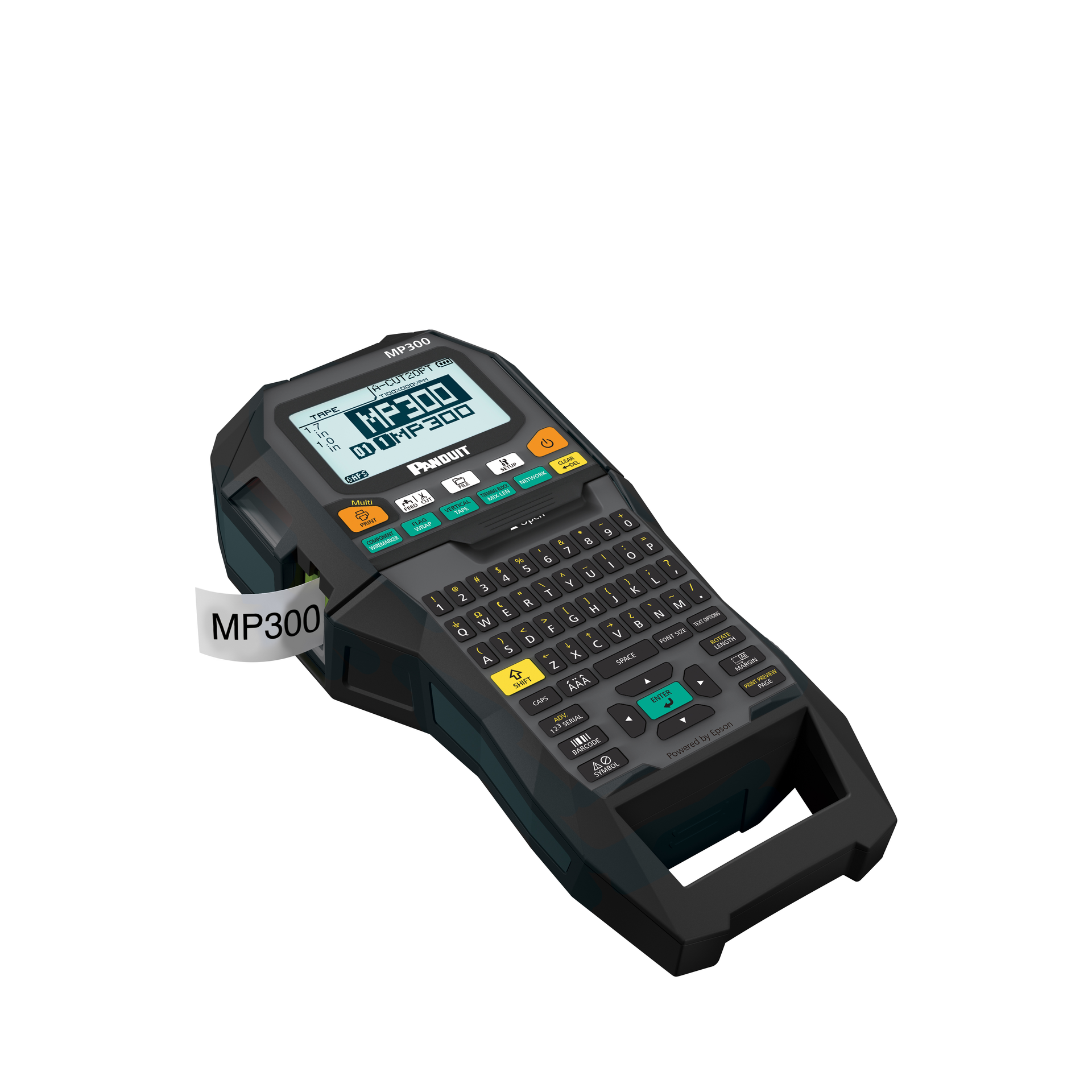 The MP300, shown here, is among the first products resulting from Panduit's strategic partnership with Seiko Epson.