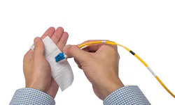 Dry wiping creates a triboelectric charge that attracts unwanted airborne dust to the connector face. Dry wiping creates a triboelectric charge that attracts unwanted airborne dust to the connector face.