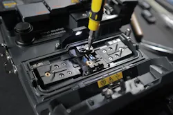 Remove electrodes above camera lens. Remove electrodes above camera lens.