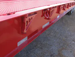 For the most capacity and smallest impact on the trailer weight, some manufacturers use a T1 material with 100,000 psi minimum yield. T1 has maximum strength versus ductility, and equates to a lighter, stronger trailer frame versus other materials. For the most capacity and smallest impact on the trailer weight, some manufacturers use a T1 material with 100,000 psi minimum yield. T1 has maximum strength versus ductility, and equates to a lighter, stronger trailer frame versus other materials.