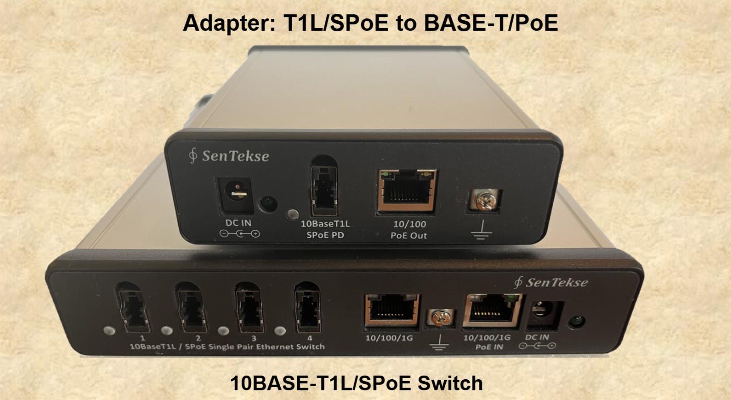 10BaseT1L Adapter and Switch