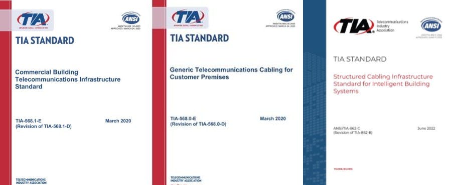 TIA-568.1-E TIA-568.0-E TIA-862-C