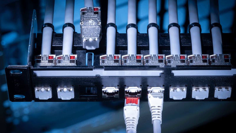 R&Mfreenet Patch Panel