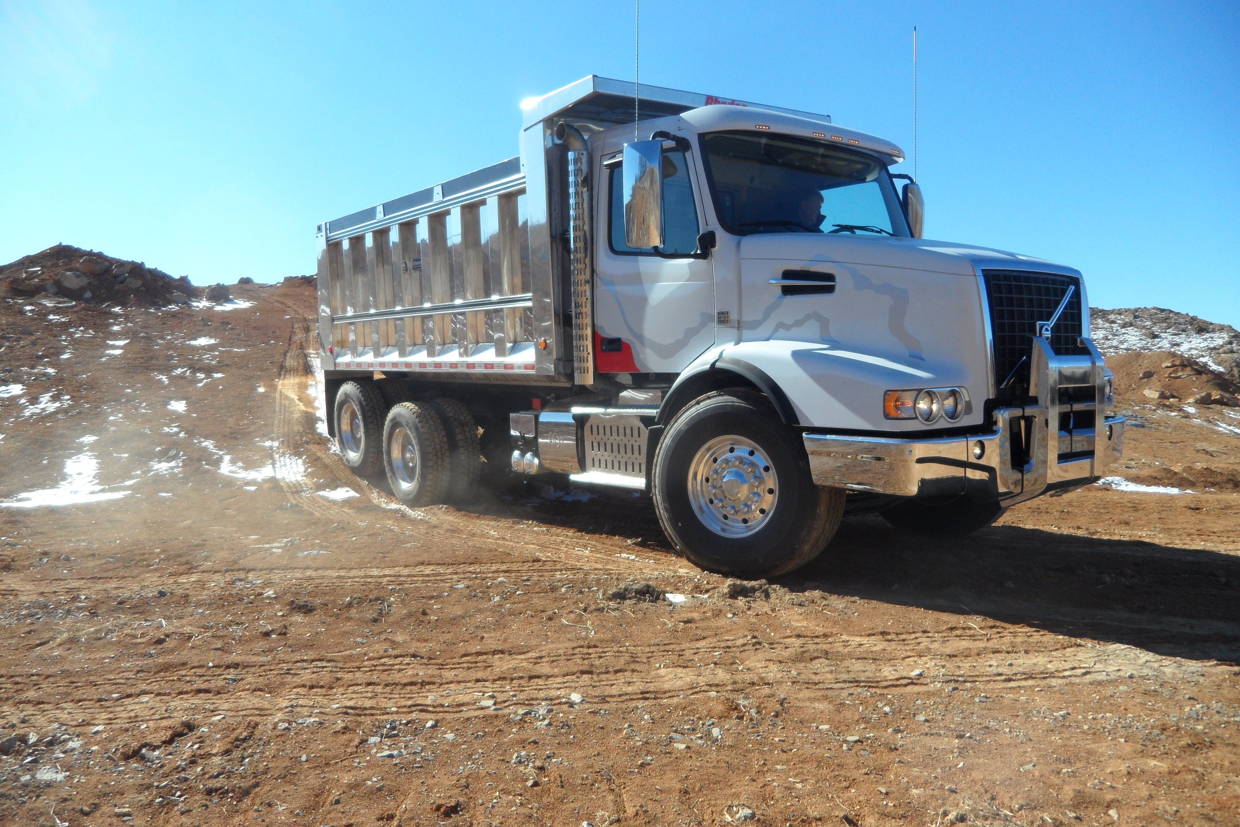 Volvo VHD dump truck