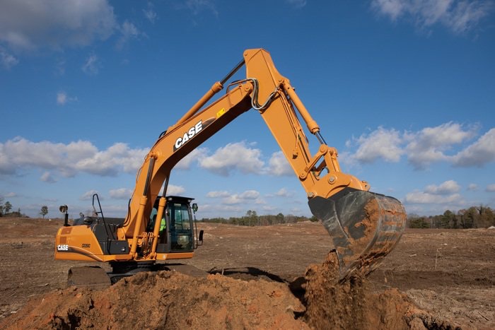 Case CX250C Excavator Excavating_LR