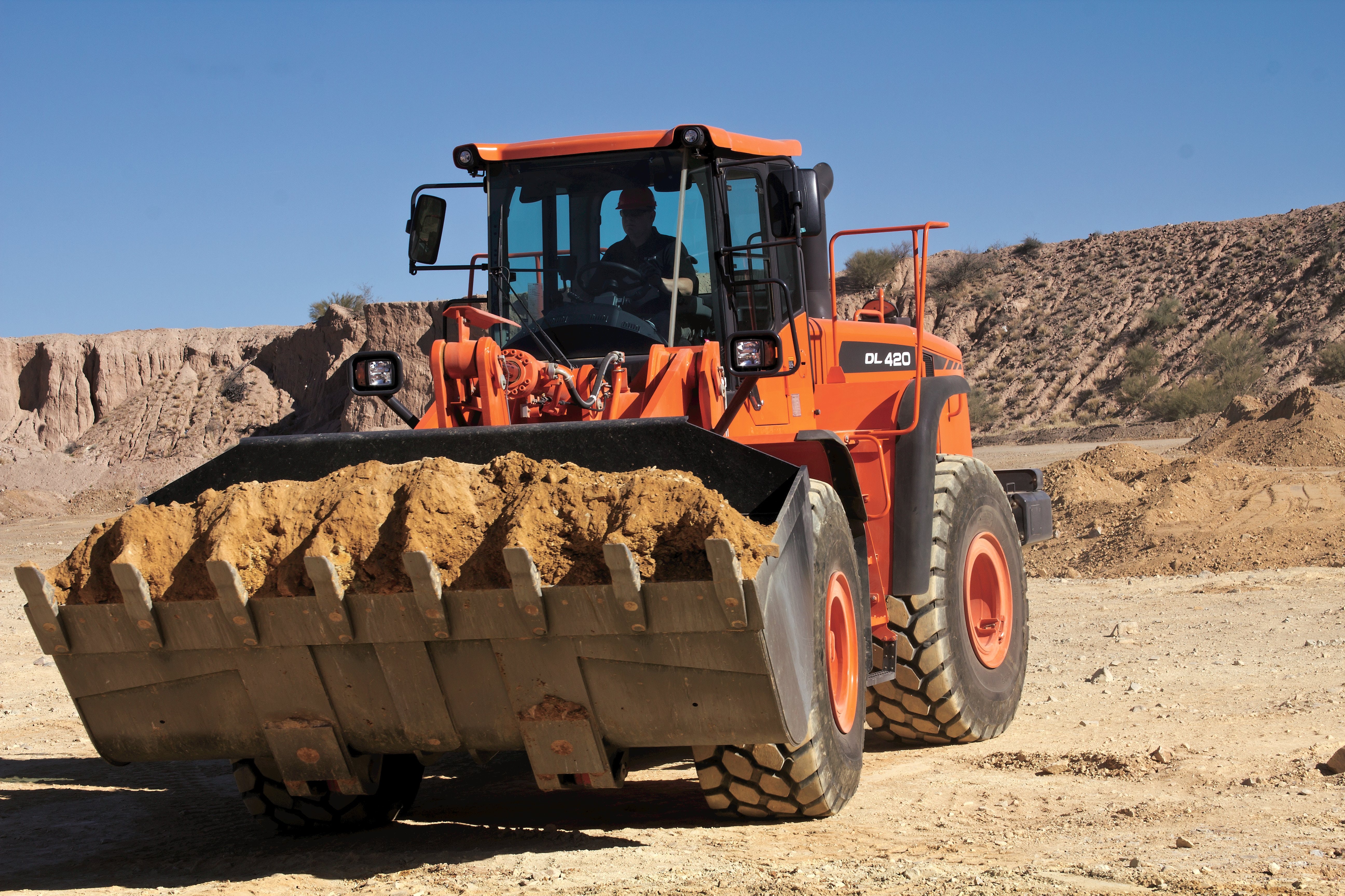 doosan dl420 wheel loader
