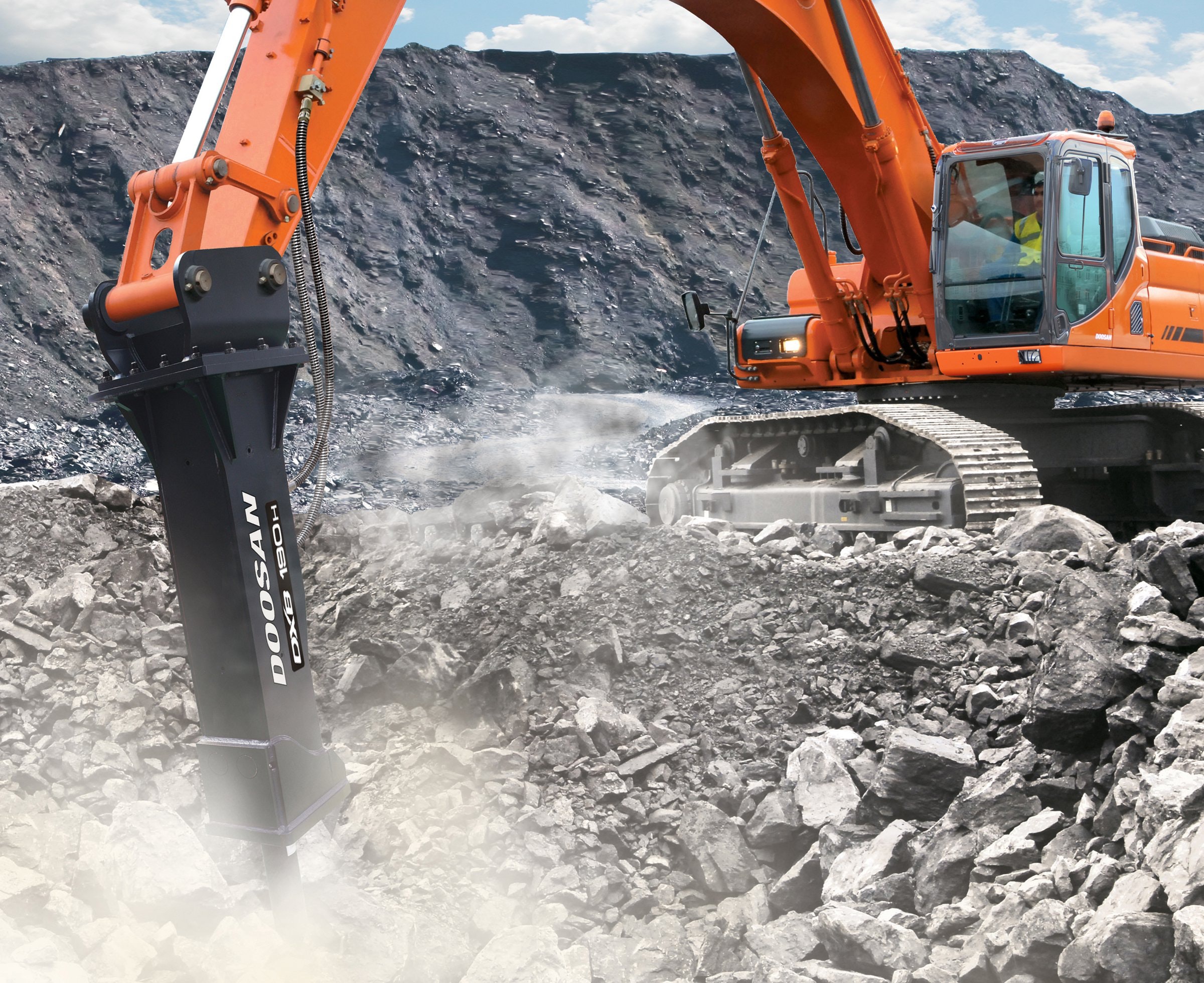 Doosan DXB190H Breaker