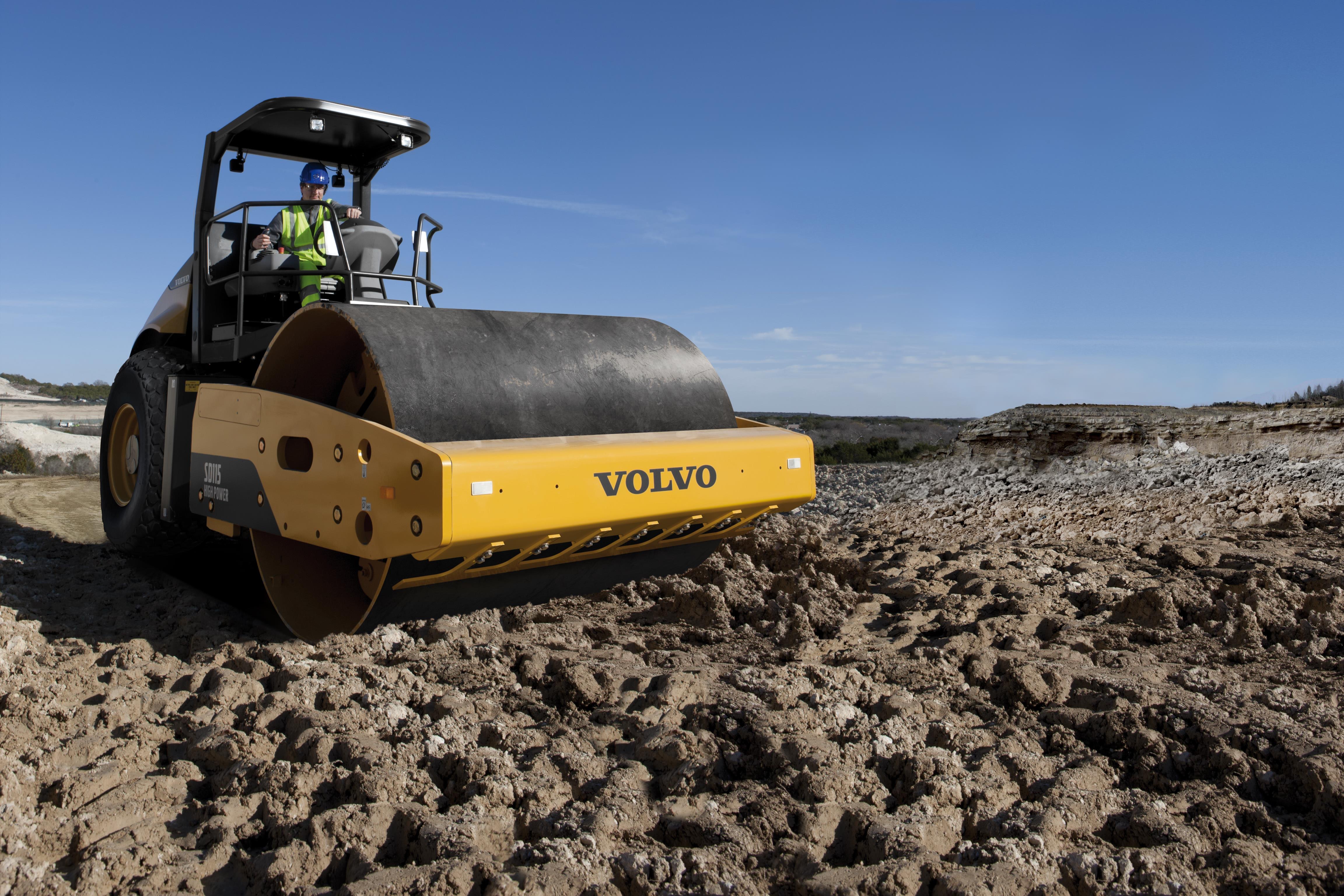 Volvo SD115 compactor