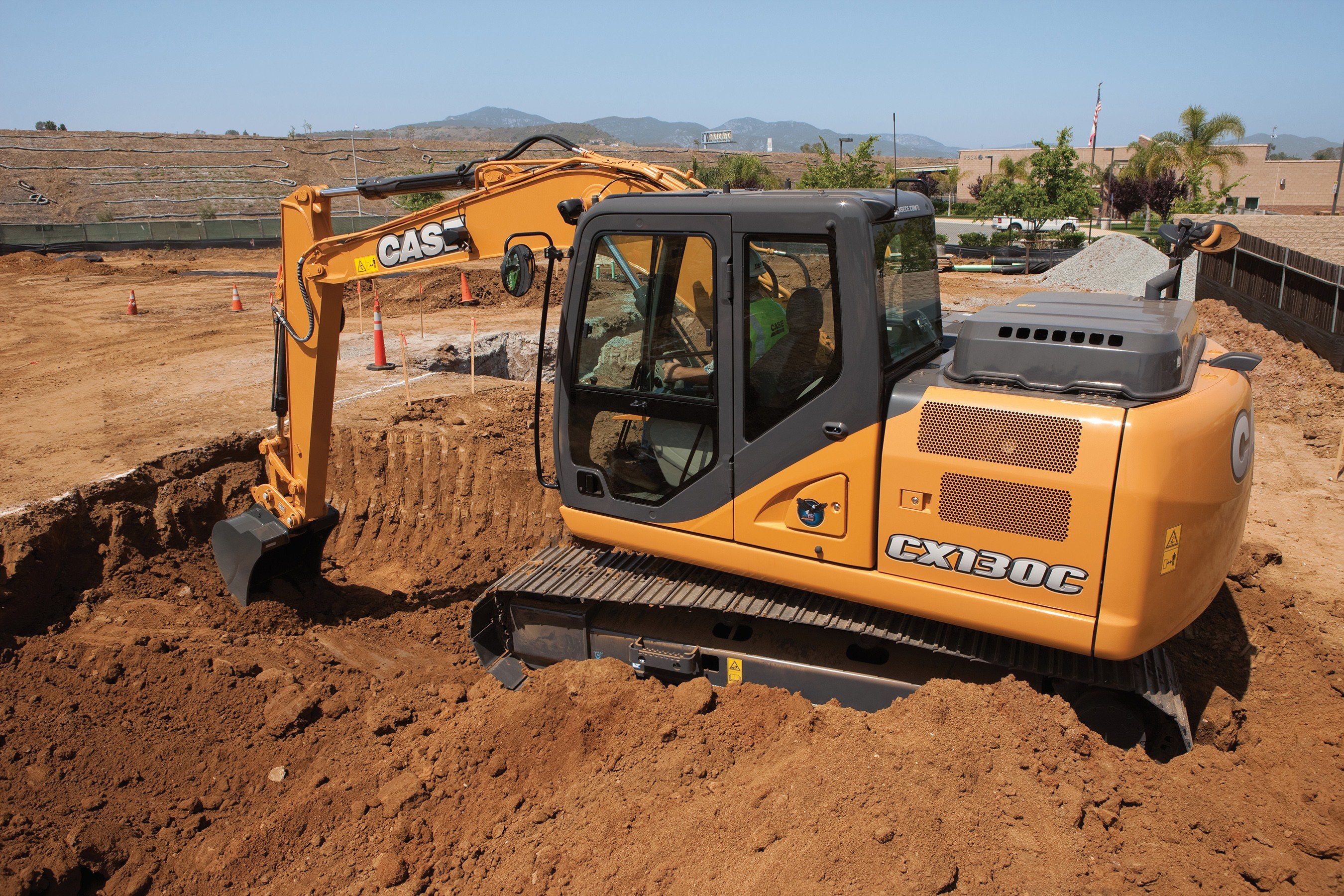 Case CX130C excavator