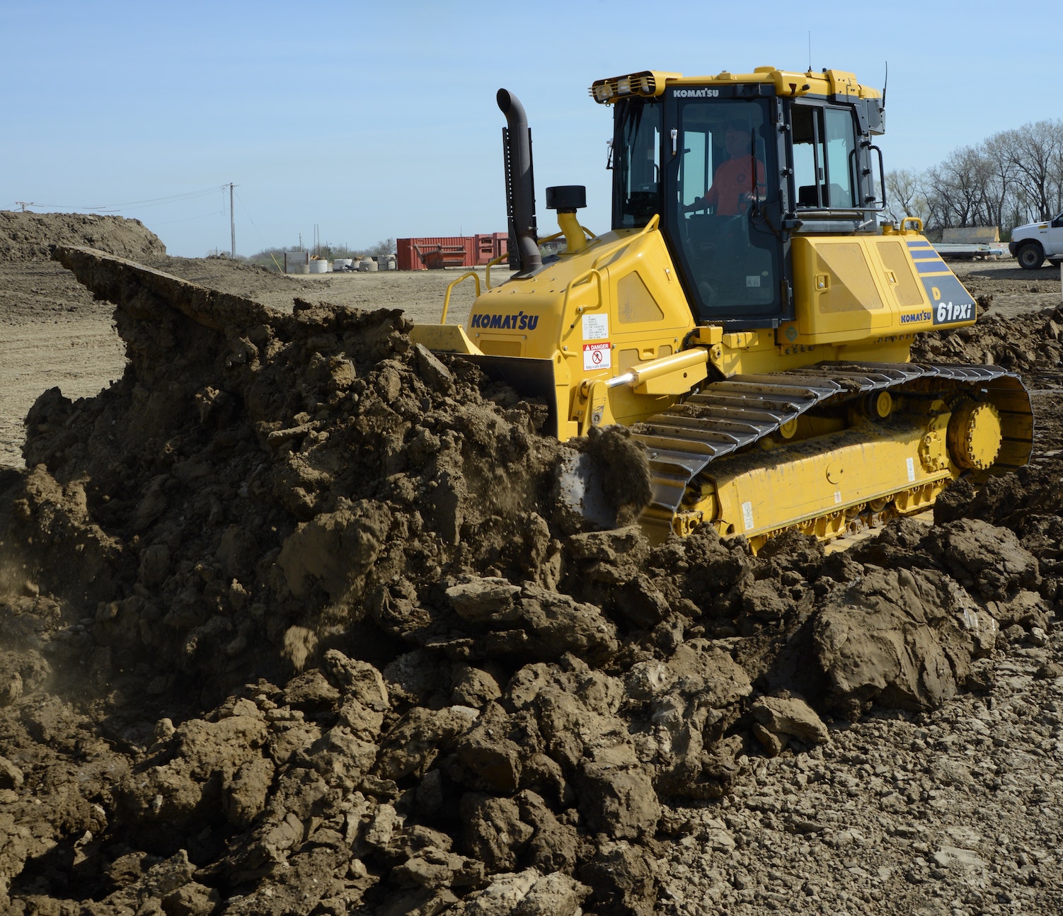 Komatsu D61i dozer_0