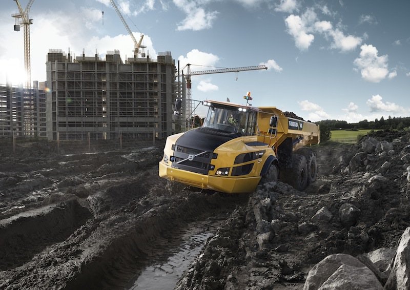 Volvo @ CONEXPO - A30G articulated hauler 2