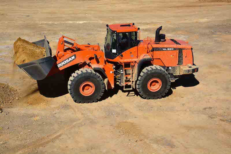 Doosan DL550-5 loader
