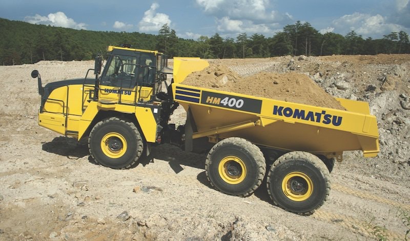 Komatsu HM400 ADT