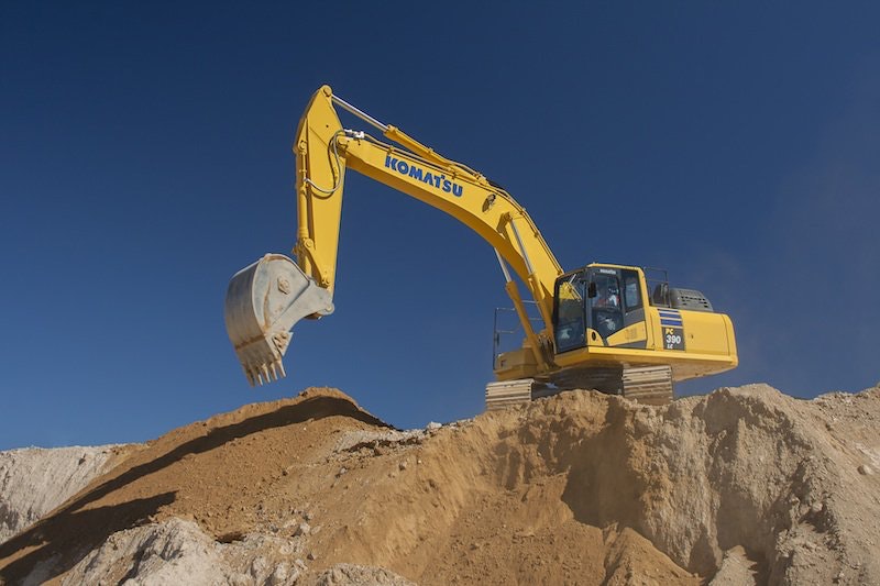 Komatsu PC390LC-11 excavator