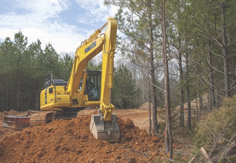Komatsu PC210LC-11 excavator