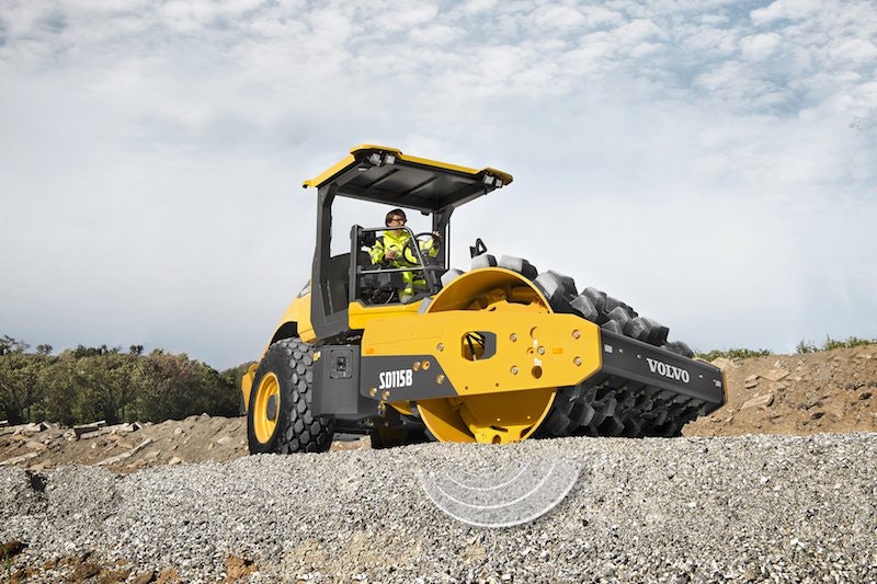 Volvo SD115B compactor