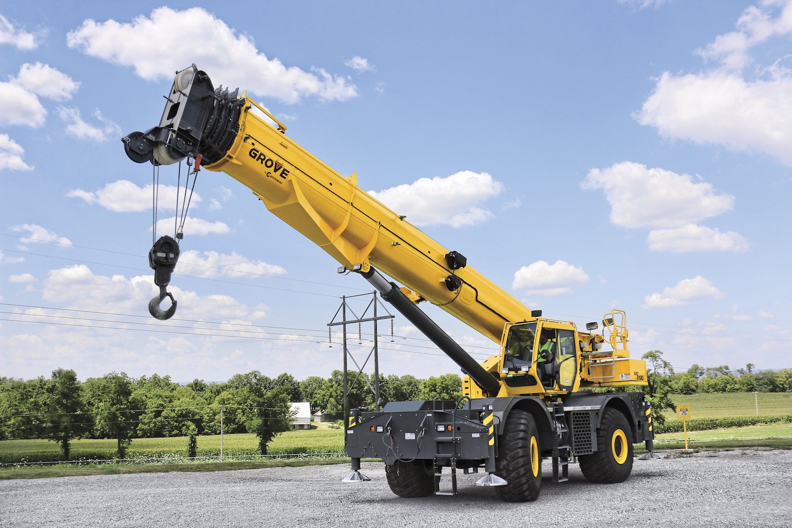 Grove GRT8100 RT crane