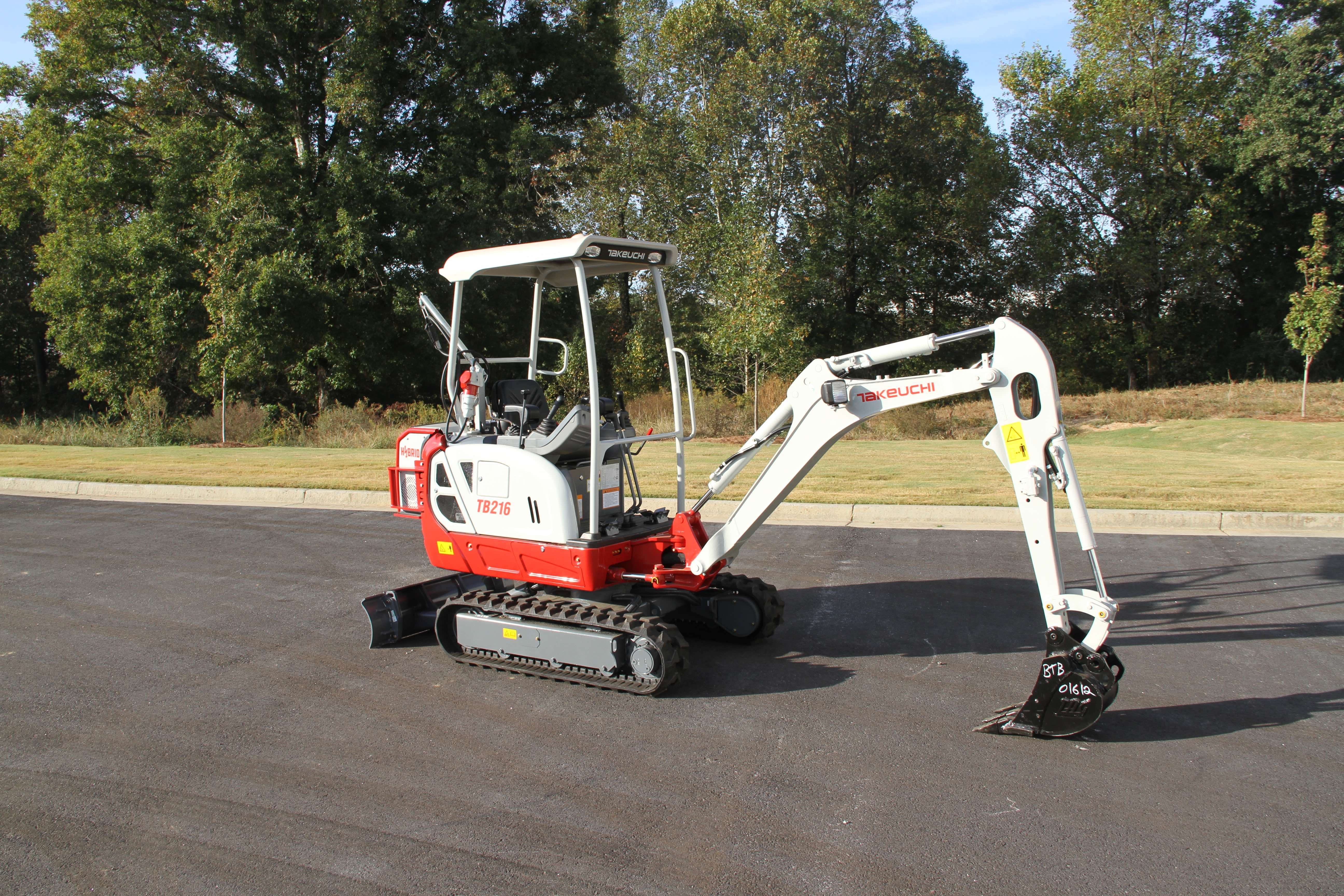 Takeuchi TB216H excavator