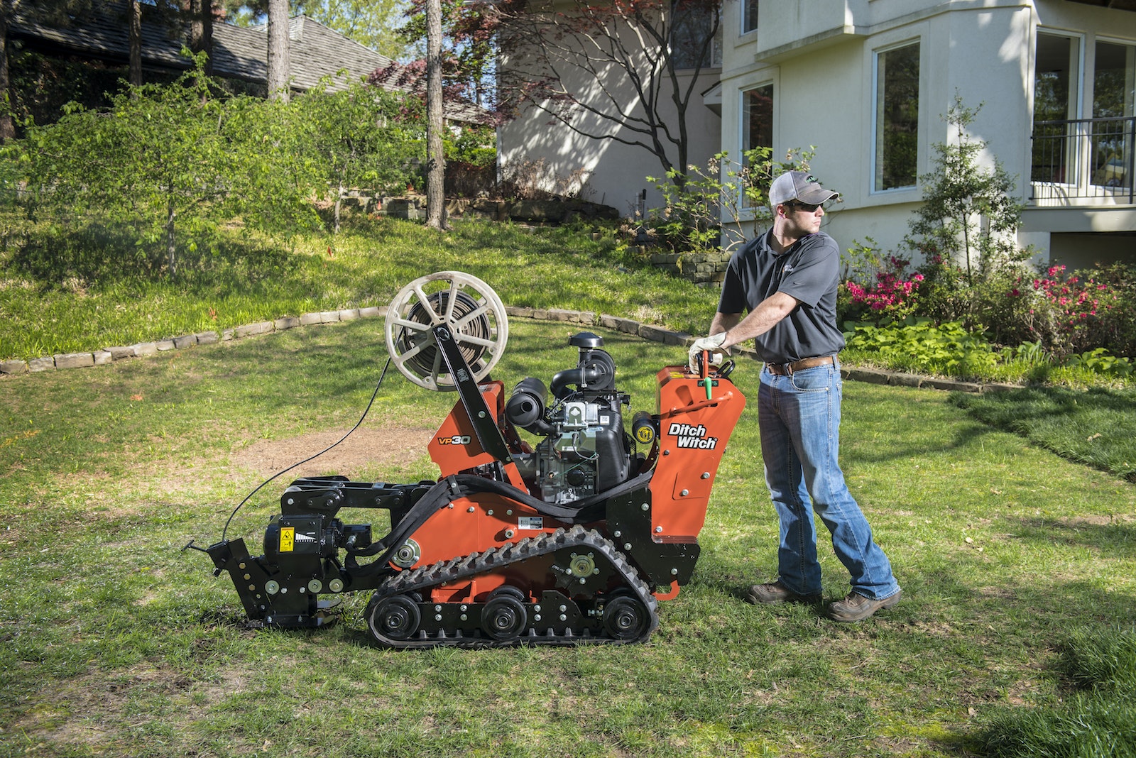 Ditch Witch VP30 vibratory plow Web
