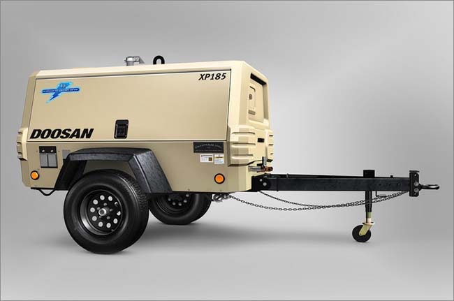 Doosan Portable Power XP185 Air Compressor